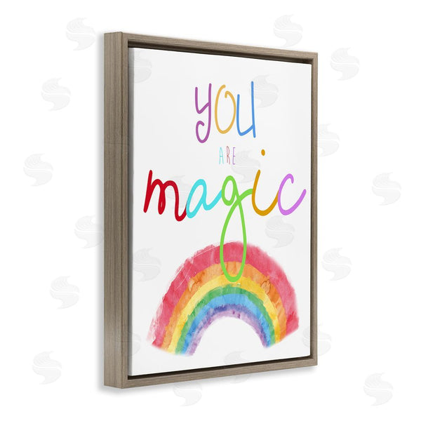 Stupell Industries Amanda Murray | You Are Magic Rainbow Wall Art