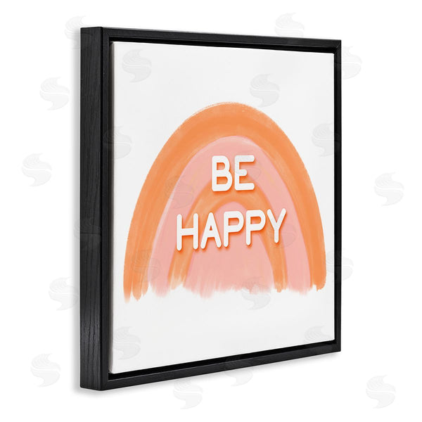 Stupell Industries Amber Clarkson | Orange Be Happy Wall Art