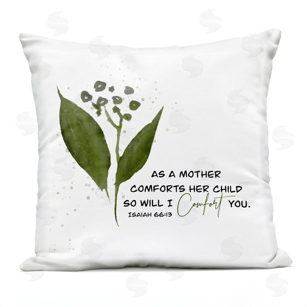 Stupell Industries Amber Clarkson | Proverb & Abstract Flower Printed Throw Pillow
