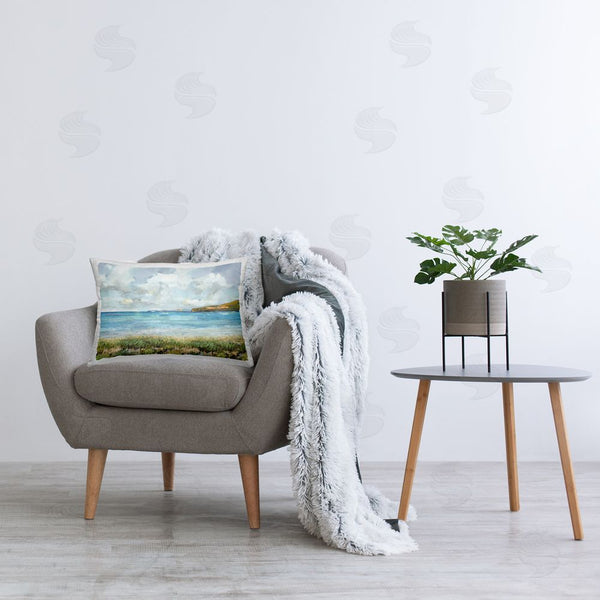 Stupell Industries Amber Sterling | A Glimpse Of Tranquility Printed Throw Pillow