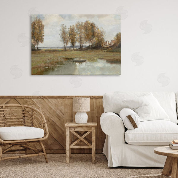 Stupell Industries Amber Sterling | A Peaceful Spot Landscape Wall Art