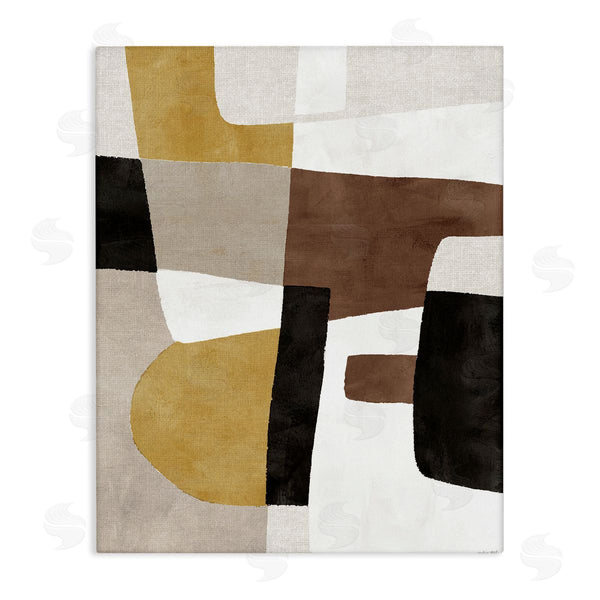 stupell industries Amber Sterling | Abstract Shapes in Earth Tones
