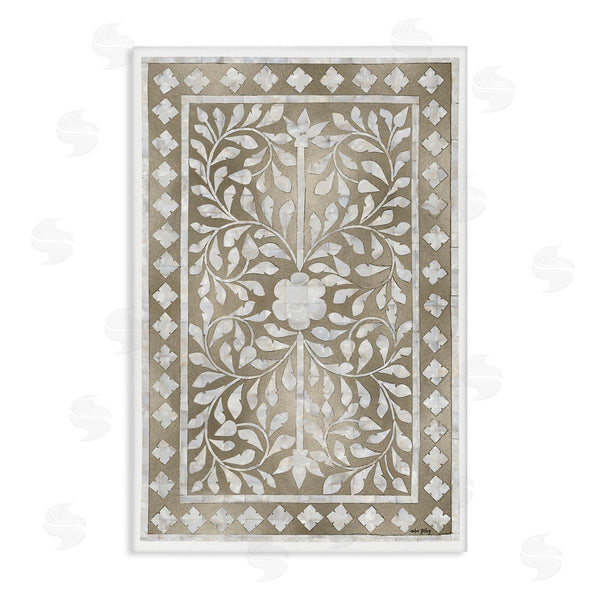 stupell industries Amber Sterling | Arabesque Bohemian Pattern Wall Art