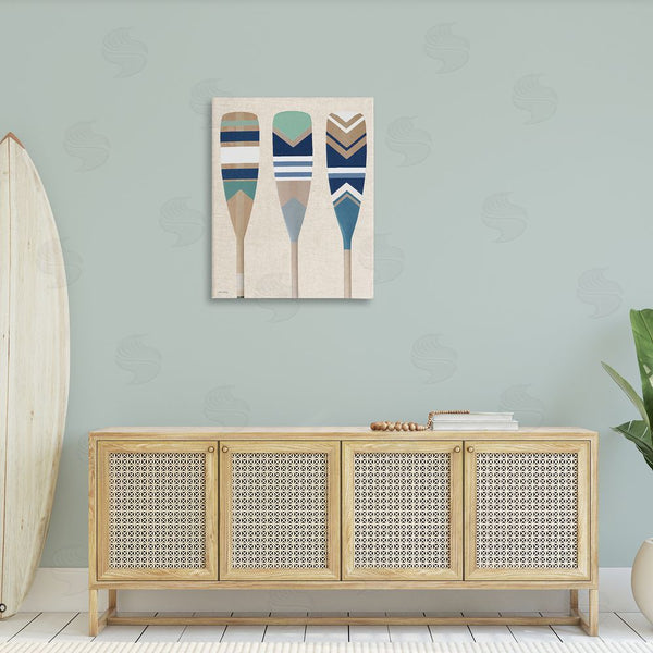 Stupell Industries Amber Sterling | Boat Oar Trio Wall Art