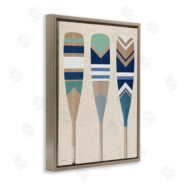Stupell Industries Amber Sterling | Boat Oar Trio Wall Art