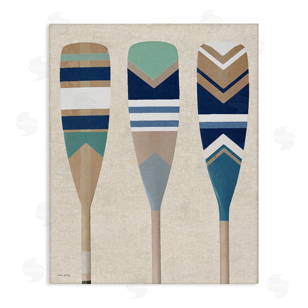 stupell industries Amber Sterling | Boat Oar Trio Wall Art