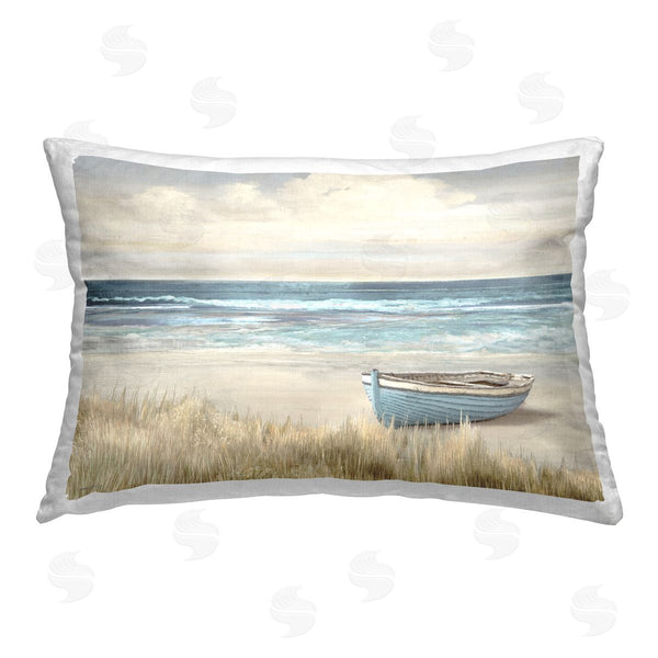 stupell industries Amber Sterling | Boat on Sandy Shore