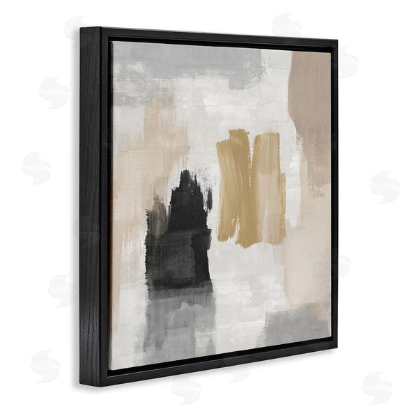 Stupell Industries Amber Sterling | Brushed Pastel Soft Abstract