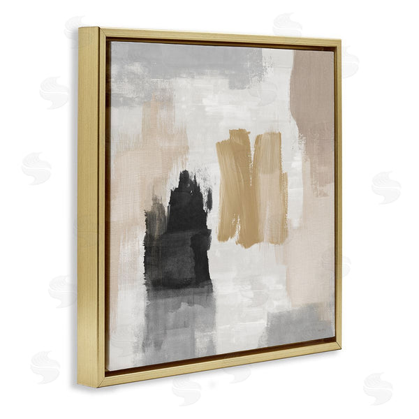 Stupell Industries Amber Sterling | Brushed Pastel Soft Abstract