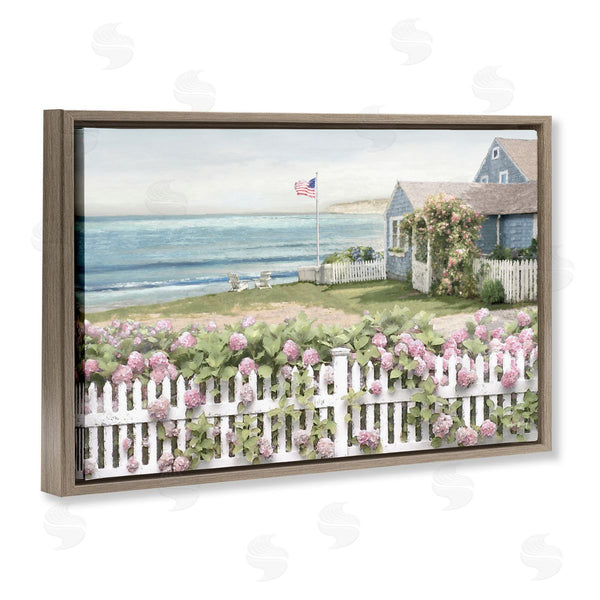 Stupell Industries Amber Sterling | Coastal Bay Cottage