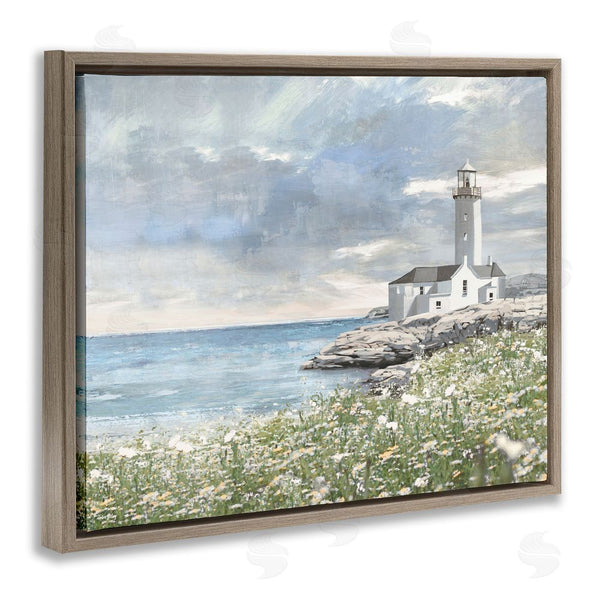 Stupell Industries Amber Sterling | Coastal Guardian Lighthouse Wall Art