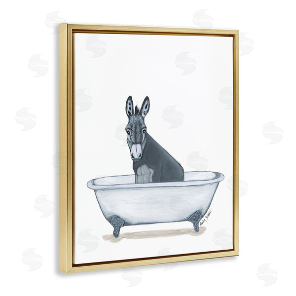 Stupell Industries Amber Sterling | Donkey In Tub Sketch Wall Art