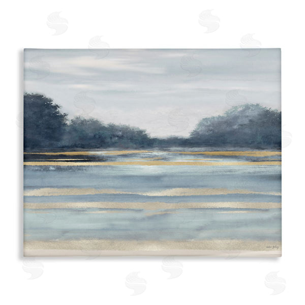 stupell industries Amber Sterling | Lake & Trees Tranquility