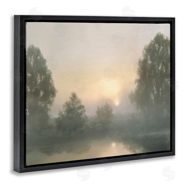 Stupell Industries Amber Sterling | Misty Pond Reflection Wall Art