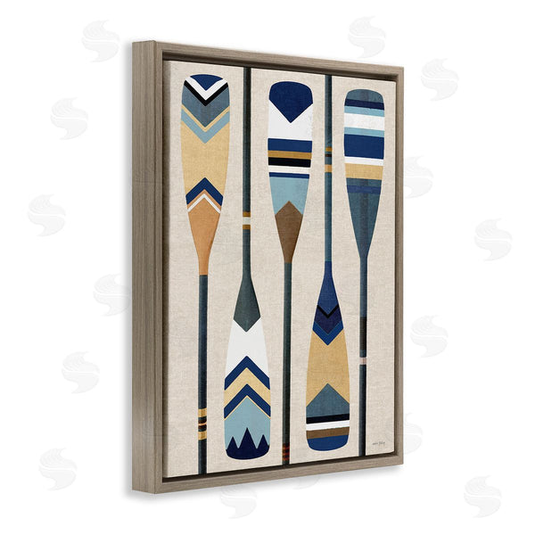 Stupell Industries Amber Sterling | Nautical Boat Oars Wall Art