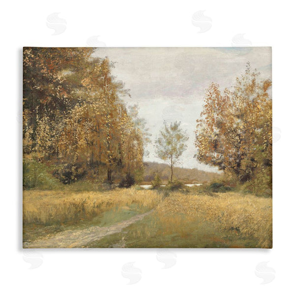 stupell industries Amber Sterling | Path Through Autumn Trees Wall Art