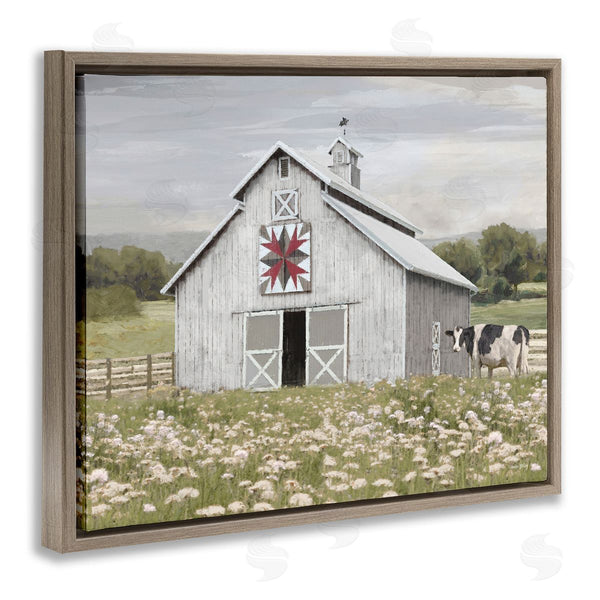 Stupell Industries Amber Sterling | Rustic Barn Meadow
