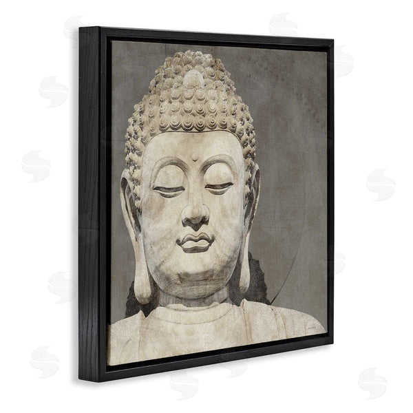 Stupell Industries Amber Sterling | Rustic Buddha Portrait Wall Art