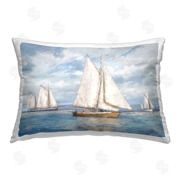 stupell industries Amber Sterling | Sailboat Trio Impression