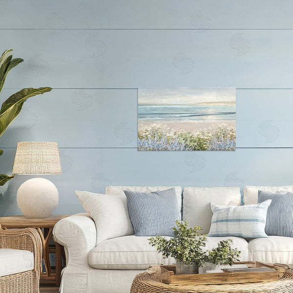 Stupell Industries Amber Sterling | Sand And Blooms Beach Wall Art