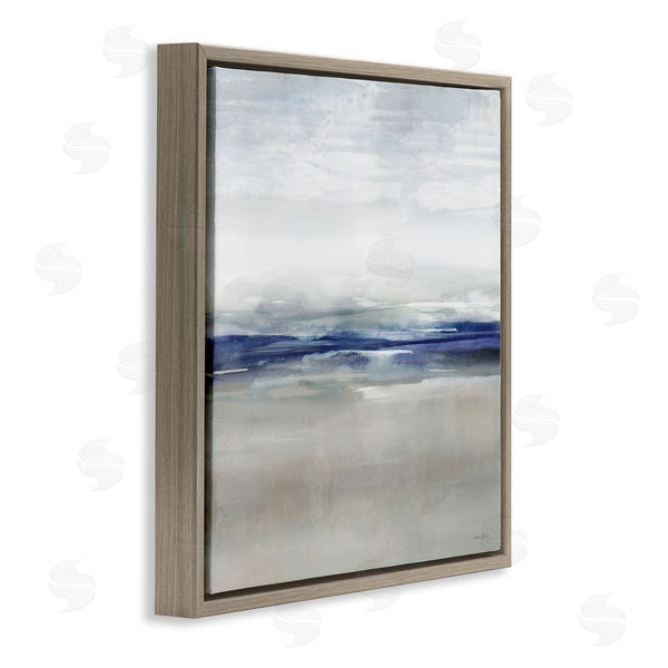 Stupell Industries Amber Sterling | Soothing Faded Blue Horizon