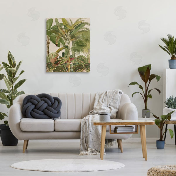 Stupell Industries Amber Sterling | Tropical Jungle Vegetation Wall Art