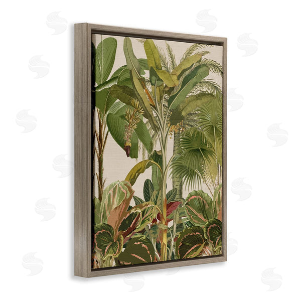 Stupell Industries Amber Sterling | Tropical Jungle Vegetation Wall Art