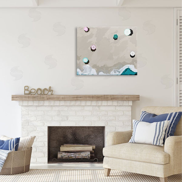 Stupell Industries Amelia Noyes | Aerial View Shoreline Wall Art