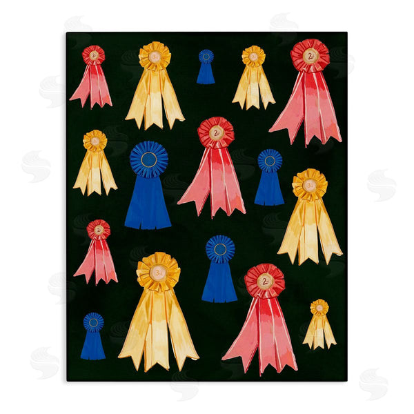 stupell industries Amelia Noyes | Equestrian Ribbon Awards Wall Art