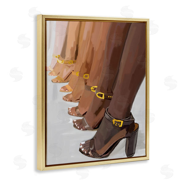 Stupell Industries Amelia Noyes | Fashion Girls Heels