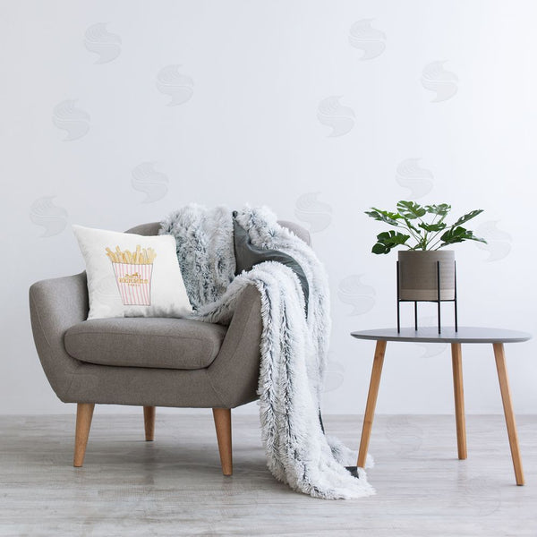 Stupell Industries Amelia Noyes | Glam Brand Fries Printed Throw Pillow