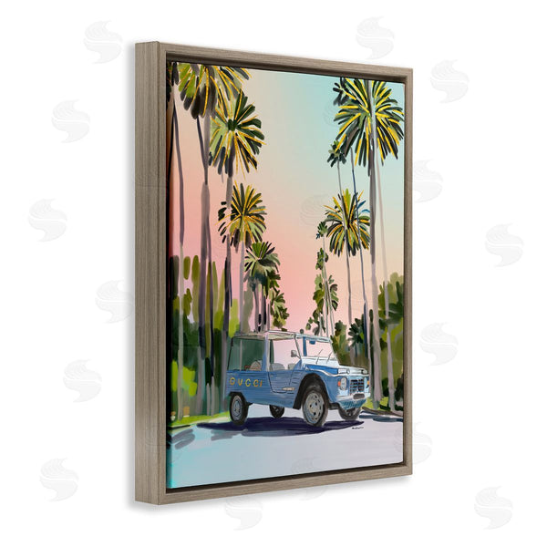 Stupell Industries Amelia Noyes | Glam Brand Tropical Truck
