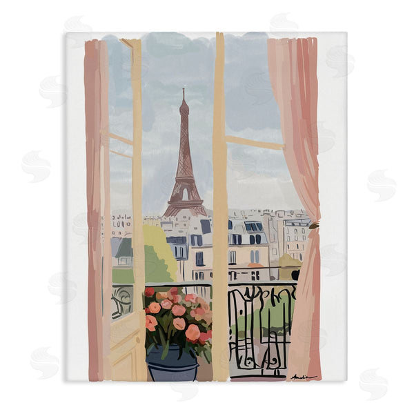 stupell industries Amelia Noyes | Parisian Window Overlook