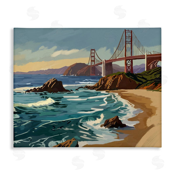 stupell industries Amelia Noyes | San Francisco Shoreline