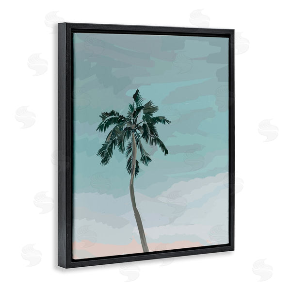 Stupell Industries Amelia Noyes | Tropical Palm Tree Sky Wall Art