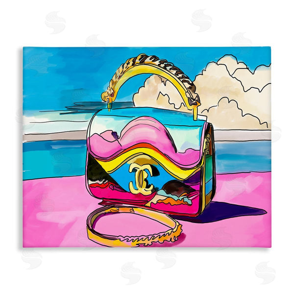 stupell industries Amelia Noyes | Vivid Fashionable Purse Wall Art