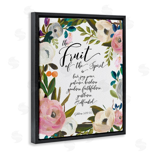 Stupell Industries Amy Brinkman | Fruit Of The Spirit Religious Faith Calligraphy Passage Wall Art