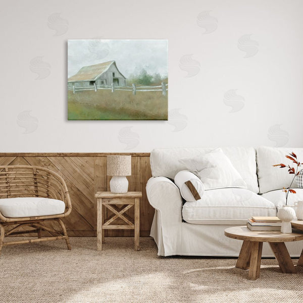 Stupell Industries Amy Hall | Rural Farmland Fence Wall Art