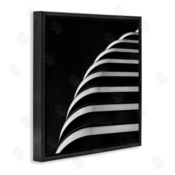 Stupell Industries Andre Eichman | Modern Curved Building Photography