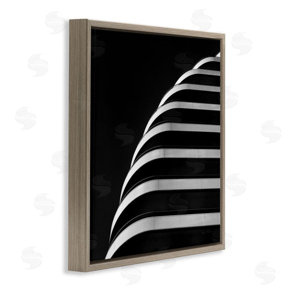 Stupell Industries Andre Eichman | Modern Curved Building Photography