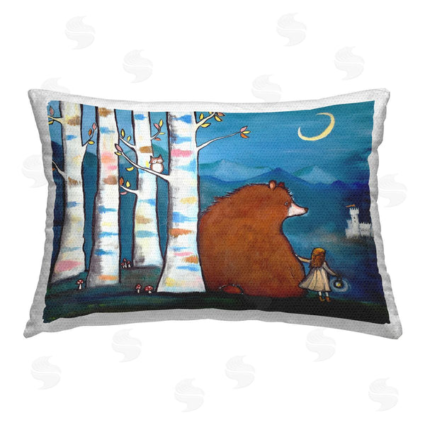 Stupell Industries Andrea Doss | Girl & Bear Friendship