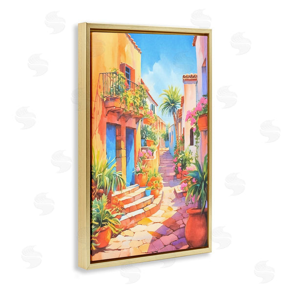 Stupell Industries Andrea Haase | Bright Mediterranean City