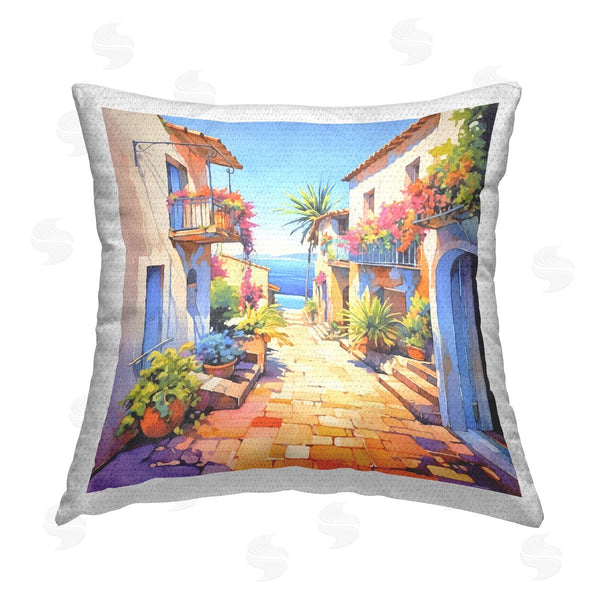 Stupell Industries Andrea Haase | Scenic Bella Vista Printed Throw Pillow
