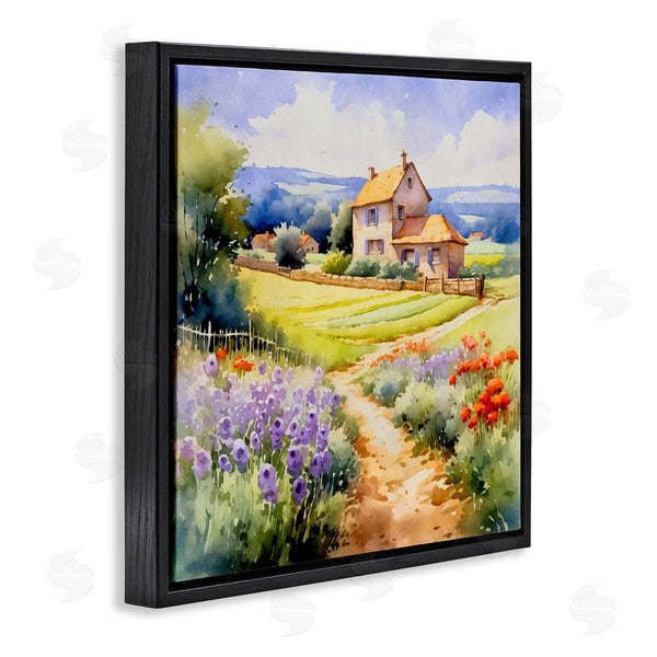 Stupell Industries Andrea Haase | Summer Lavender Farm Wall Art