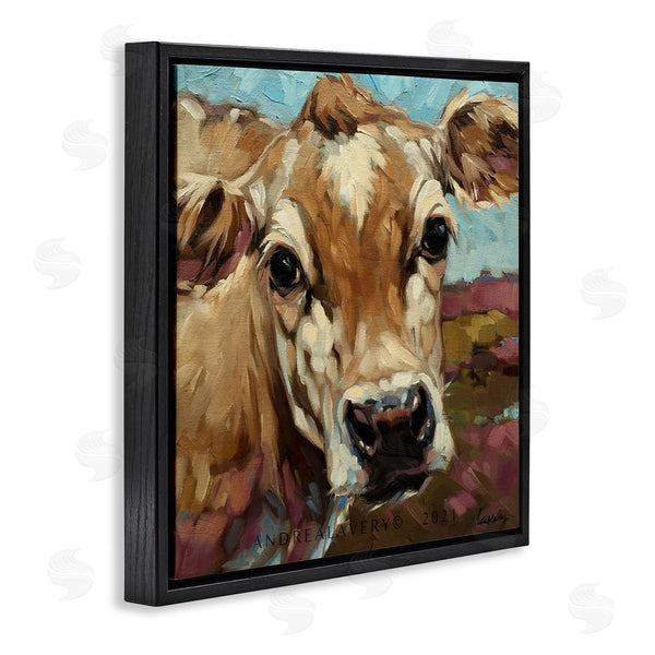 Stupell Industries Andrea Lavery | Rural Cow Painting Country Farm Wall Art
