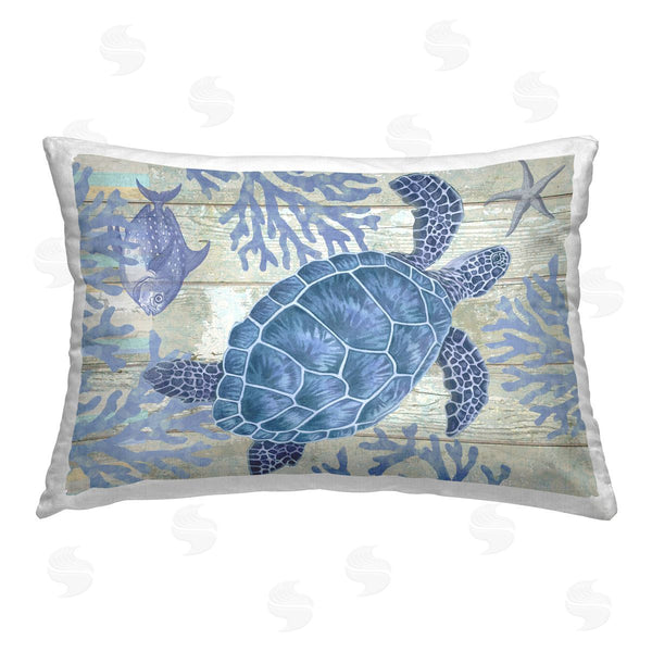 stupell industries Andrea Tachiera | Indigo Cove Turtle