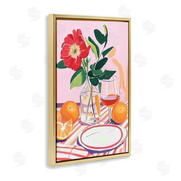 Stupell Industries Andreas Magnusson | Pastel Hued Table Setting