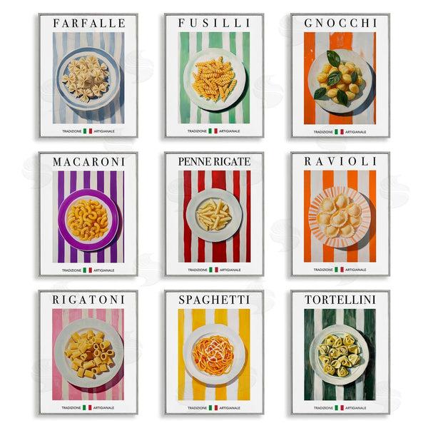 Stupell Industries Andreas Magnusson | Traditional Pasta Plates Cuisine Wall Art
