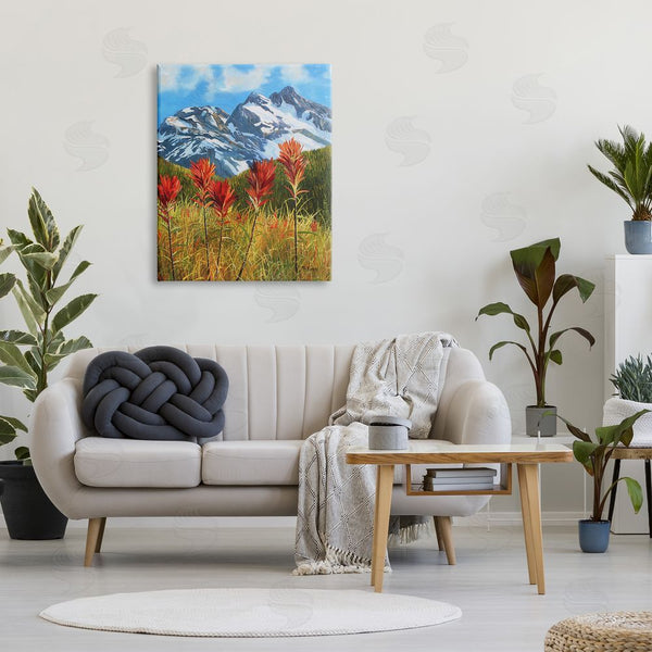 Stupell Industries Andrew Kiss | Alpine Mountain Valley Wall Art