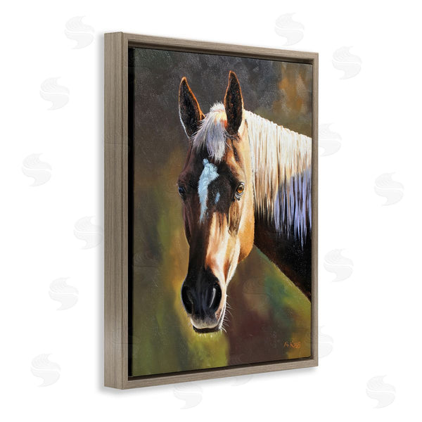 Stupell Industries Andrew Kiss | Brown Horse Portrait Wall Art